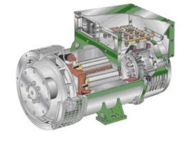 蒙山发电机内部结构图 蒙山发电机内部结构图